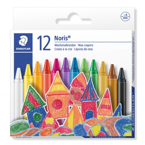 Staedtler Pastelli a cera NORIS CLUB, resistenti all`acqua - 220 NC12