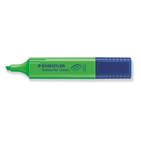 Staedtler Evidenziatore TEXTSURFER, punta a scalpello, tratto 5mm, colore verde – 364-5