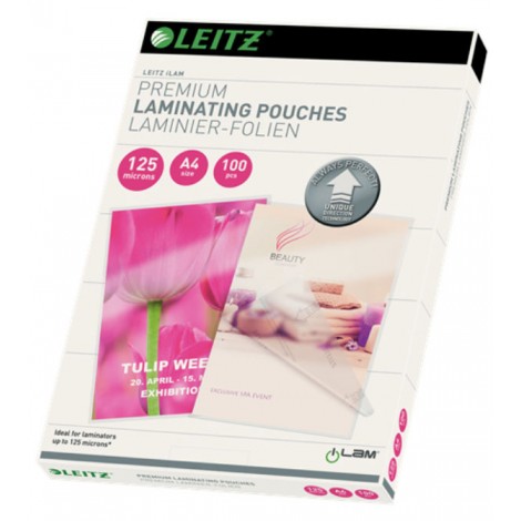 Leitz iLam UDT – Pouches A4 , finitura lucida, 125 micron - 1conf. - 7481-00-00