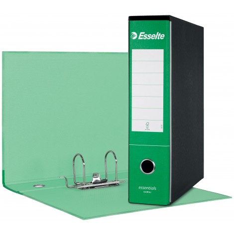 Esselte Registratore commerciale Essentials G75 d. 8cm verde 23x33cm – 1pz – 390775180