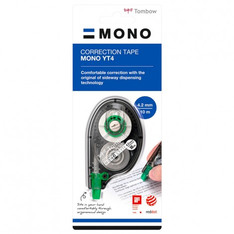 Tombow Correttore MONO a nastro 4,2mm x 10m - PCT-YT4