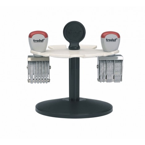 Trodat Portatimbri 8 posti in plastica - 1pz