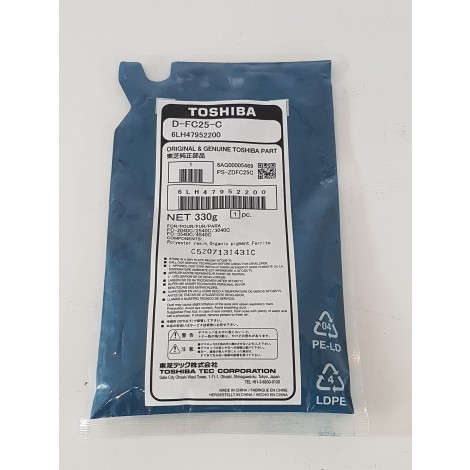 6LH47952200 DFC25C developer ciano per Toshiba E-STUDIO 2040C (60.000pg) 1pz