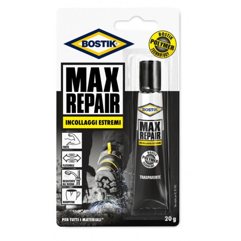 Bostik Colla Max repair - Adesivo istantaneo universale 20gr - 1pz
