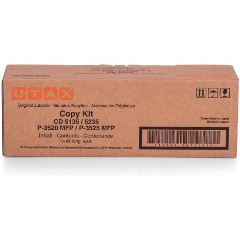 613511010 Toner nero per Utax P-3520 (7.200pg) 1pz
