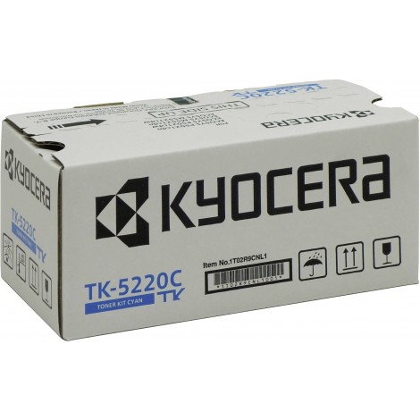 1T02R9CNL1 TK5220C toner ciano per Kyocera ECOSYS M5521CDN (1.200pg) 1pz