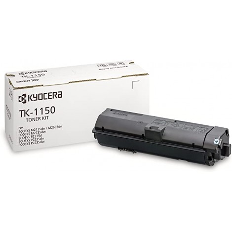 1T02RV0NL0 TK1150 toner nero per Kyocera ECOSYS M2135DN (3.000pg) 1pz