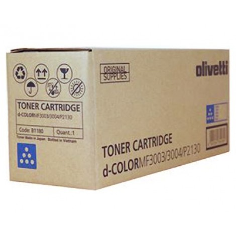 B1180 Toner ciano per Olivetti D-COLOR MF 3003 (7.000pg) 1pz