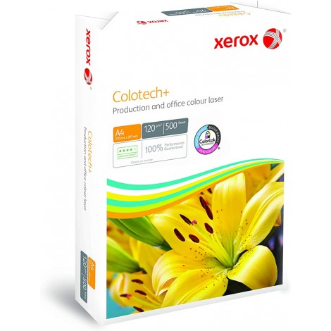 Xerox Colotech+ Gold – Carta A4, 500 fogli, 120gr, calandrata - 1pz