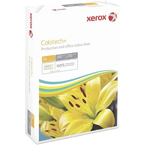 Xerox Colotech+ Gold – Carta A4, 250 fogli, 250gr, calandrata - 1pz