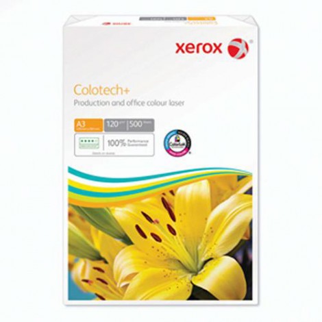 Xerox Colotech+ Gold – Carta A3, 500 fogli, 120gr, calandrata - 1pz