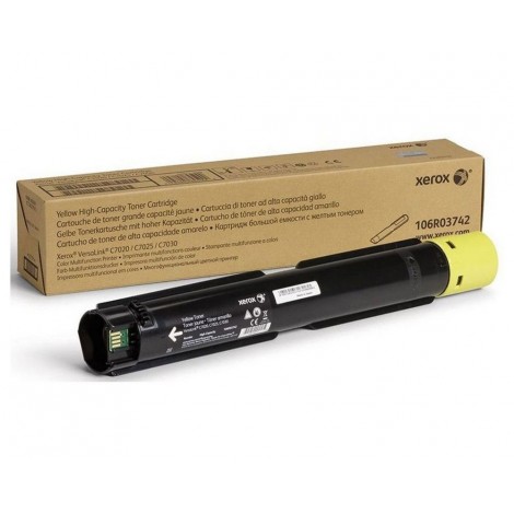 106R03742 Toner giallo per Xerox VERSALINK C7020 (9.800pg) 1pz
