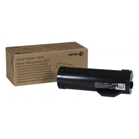 106R02722 Toner nero per Xerox PHASER 3610 (14.100pg) 1pz