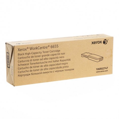 106R02747 Toner nero per Xerox WORKCENTRE 6655 (11.000pg) 1pz
