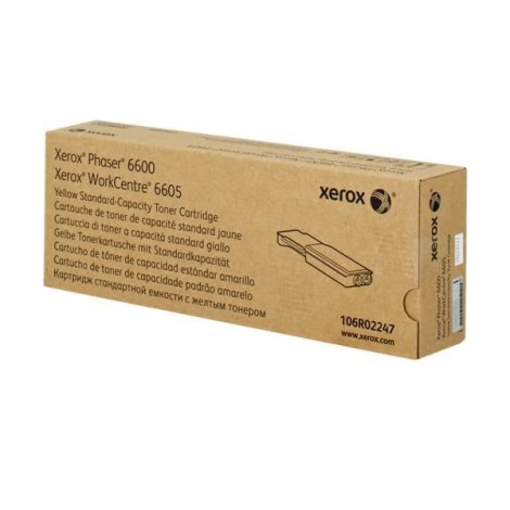 106R02247 Toner giallo per Xerox PHASER 6600 (2.000pg) 1pz