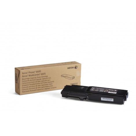 106R02232 Toner nero per Xerox PHASER 6600 (8.000pg) 1pz