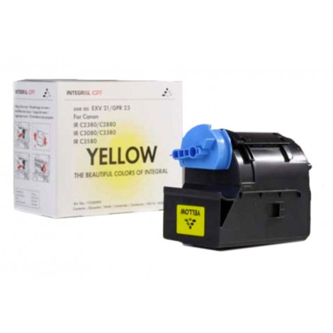 Compatibile per Canon toner giallo C-EXV21, per IR C2880, 14.000pg