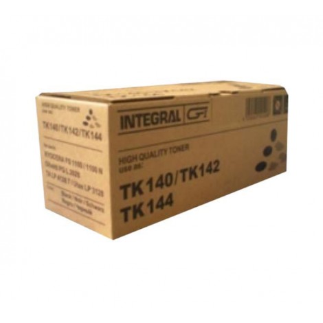 Compatibile per Kyocera toner nero TK140 con chip, per FS 1100, 4.000pg