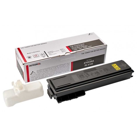 Compatibile per Kyocera toner nero TK4105 con chip, per TASKALFA 1801, 15.000pg (contiene vaschetta di recupero)