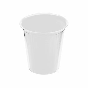 Plastic Cestino gettacarta tipo chiuso 13lt Dimensioni prodotto  H 31,5 cm diametro 30 cm colore bianco