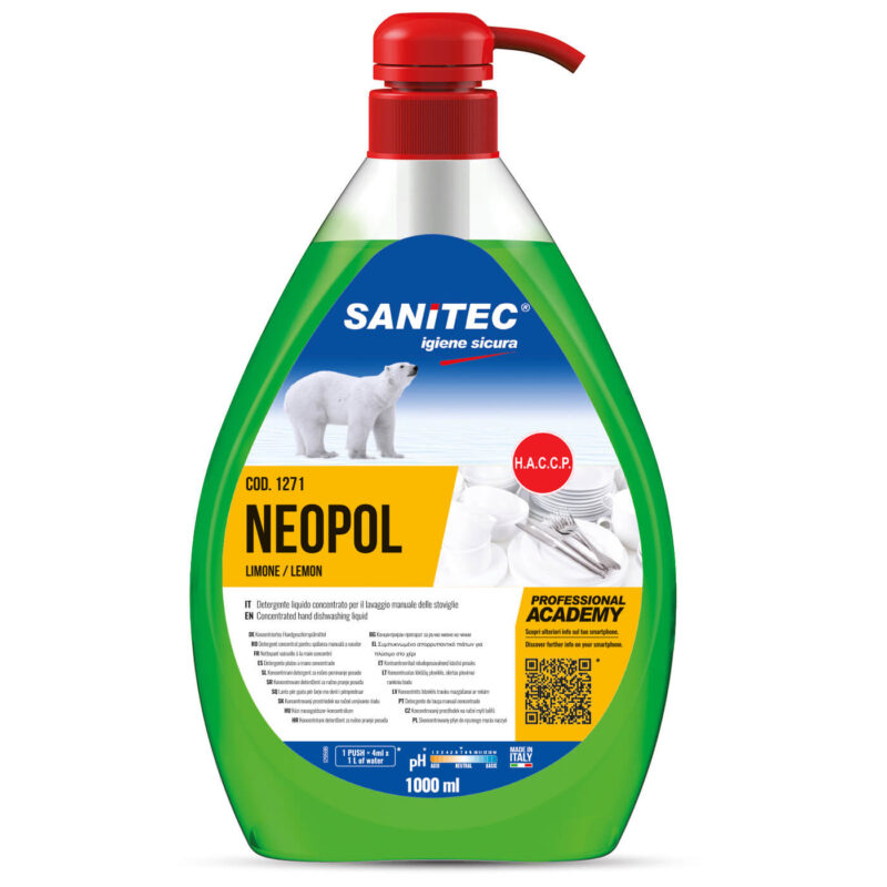 Detergente Sanitec Neopol gel sgrassante lt.1  1271