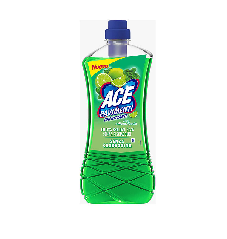 ACE Pavimenti limone menta igienizzante lt.1