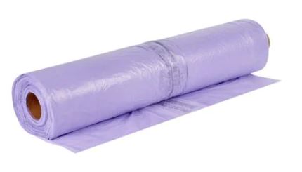 SOFY'S sacchi busta pattumiera chiudi facile con maniglia 55x70 LAVANDA rotolo 15 pezzi
