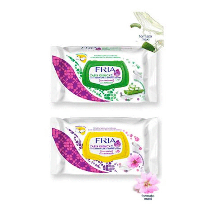 FRIA carta igienica umidificata da 50 salviette  8009432040587