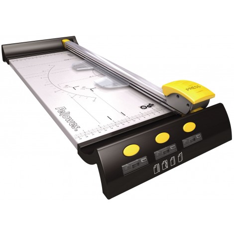 Fellowes Proton A4 -Taglierina - Taglio dritto, taglio ondulato e taglio fustellato mediante cambio lame, capacità taglio 10fg, larghezza taglio 320mm  - 1pz - 5410201