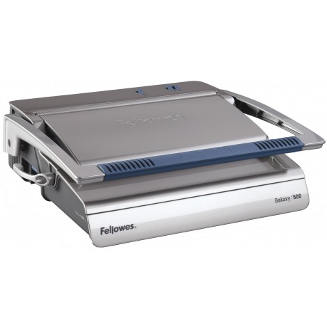 Fellowes Galaxy 500 - Rilegatrice a dorsi plastici, capacita` di perforazione 28 fogli, capacita` di rilegatura fino a 500 fogli spirali da 51mm, formato A4 - 5622001