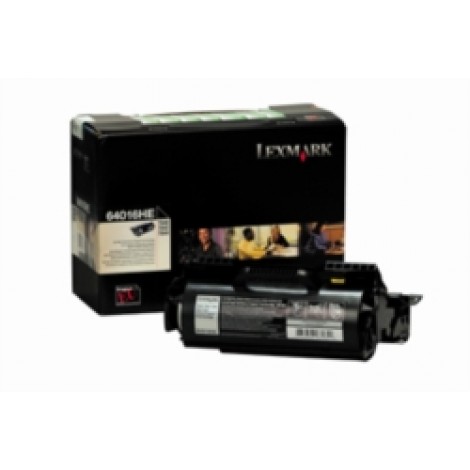 64016HE Toner RETURN nero per Lexmark T 640 (21.000pg) 1pz