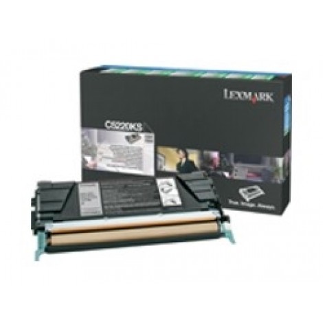 C5220KS Toner RETURN nero per Lexmark C 522 (4.000pg) 1pz