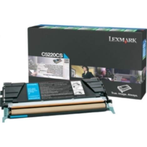 C5220CS Toner RETURN ciano per Lexmark C 522 (3.000pg) 1pz