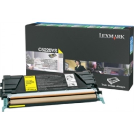 C5220YS Toner RETURN giallo per Lexmark C 522 (3.000pg) 1pz