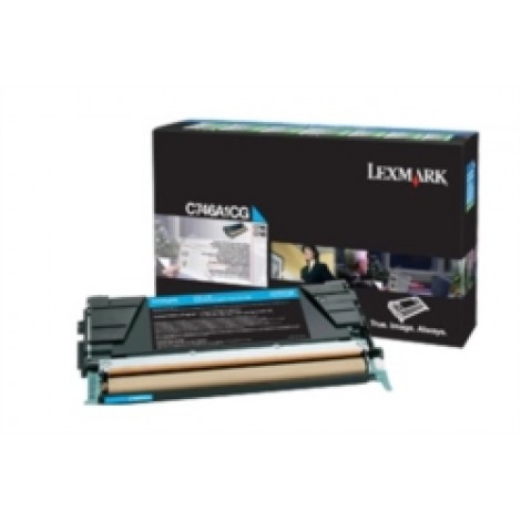C746A1CG Toner RETURN ciano per Lexmark C 746 (7.000pg) 1pz