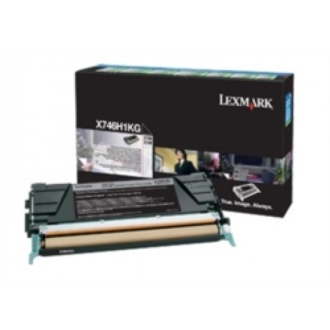 X746H1KG Toner RETURN nero per Lexmark X 746 (12.000pg) 1pz