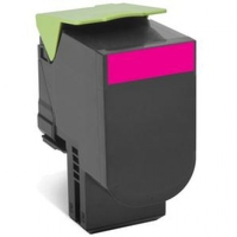 80C2SM0 Toner RETURN magenta per Lexmark CX 310N (2.000pg) 1pz