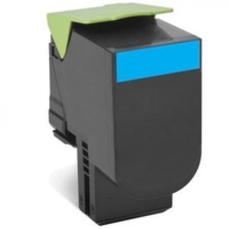 80C20C0 Toner RETURN ciano per Lexmark CX 310N (1.000pg) 1pz