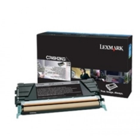 C746H3KG Toner CORPORATE nero per Lexmark C 746 (12.000pg) 1pz