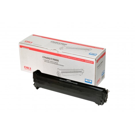 42918107 Drum ciano per Oki C 9600 (30.000pg) 1pz