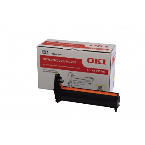 45395701 Drum giallo per Oki  MC 770DN (30.000pg) 1pz