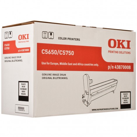 43870008 Drum nero per Oki C 5650 (20.000pg) 1pz