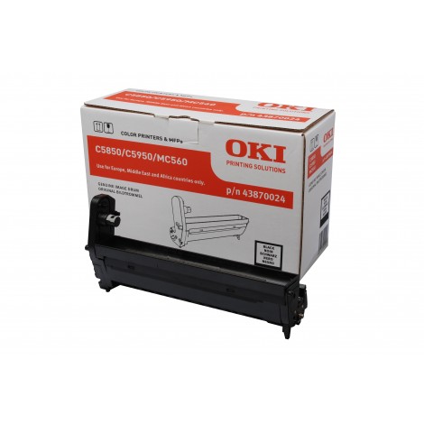43870024 Drum nero per Oki  C 5850 (20.000pg) 1pz
