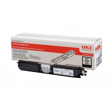 44250724 Toner nero per Oki C 110 (2.500pg) 1pz