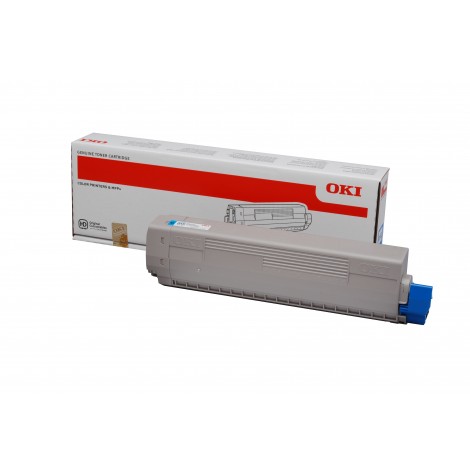 44844615 Toner ciano per Oki C 822 (7.300pg) 1pz