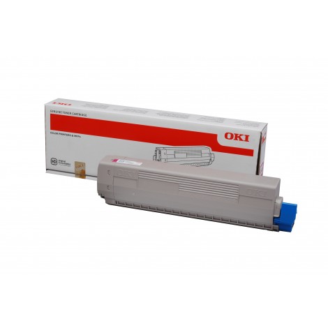 44844614 Toner magenta per Oki C 822 (7.300pg) 1pz