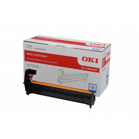 44844407 Drum ciano per Oki C 822 (30.000pg) 1pz