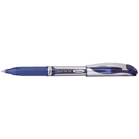 Pilot Energel XM – Penna roller ricaricabile, esente da cloruro di polivinile, non macchia, punta 0,7mm, colore blu – Prezzo singolo, ord. minimo 12pz – BL57-CO