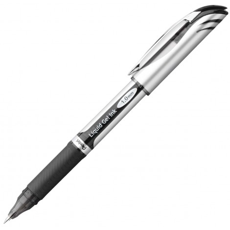 Pilot Energel XM – Penna roller ricaricabile, esente da cloruro di polivinile, non macchia, punta 0,7mm, colore nero – Prezzo singolo, ord. minimo 12pz – BL57-AO