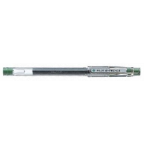 Pilot G-TEC – Penna roller ricaricabile con grip ergonomico, punta 0,4mm, colore verde – Prezzo singolo, ord. minimo 12pz – 011653